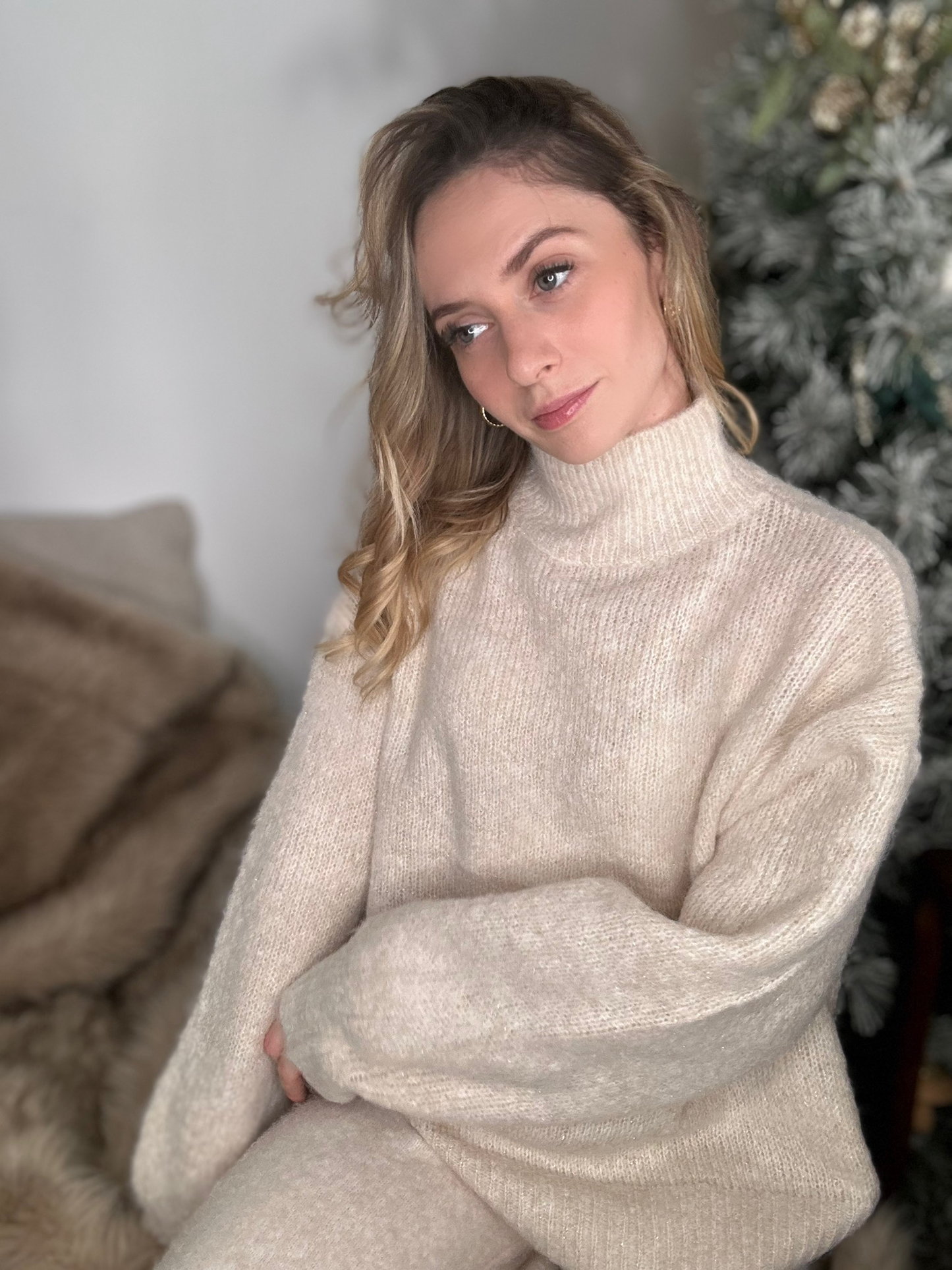 Pull Solene écru