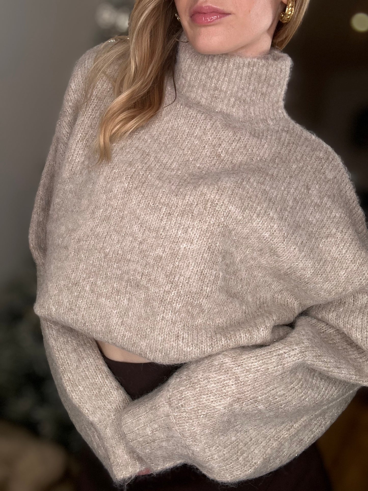 Pull Solene noisette